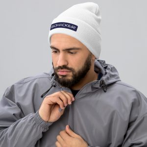 Gorro con borde vuelto BioHacker