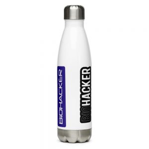 Botella BIOHACKER de acero inoxidable