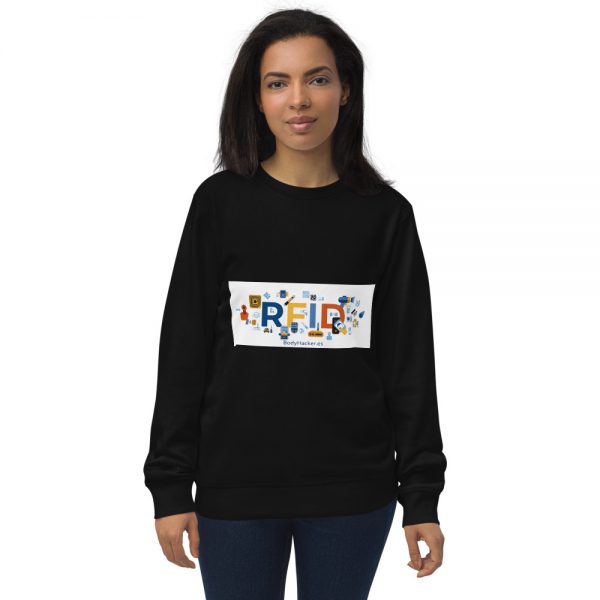 Sudadera orgánica unisex RFID BodyHacker