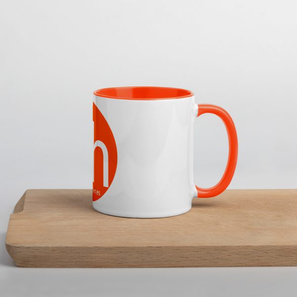 Taza color naranja BodyHacker - Imagen 3